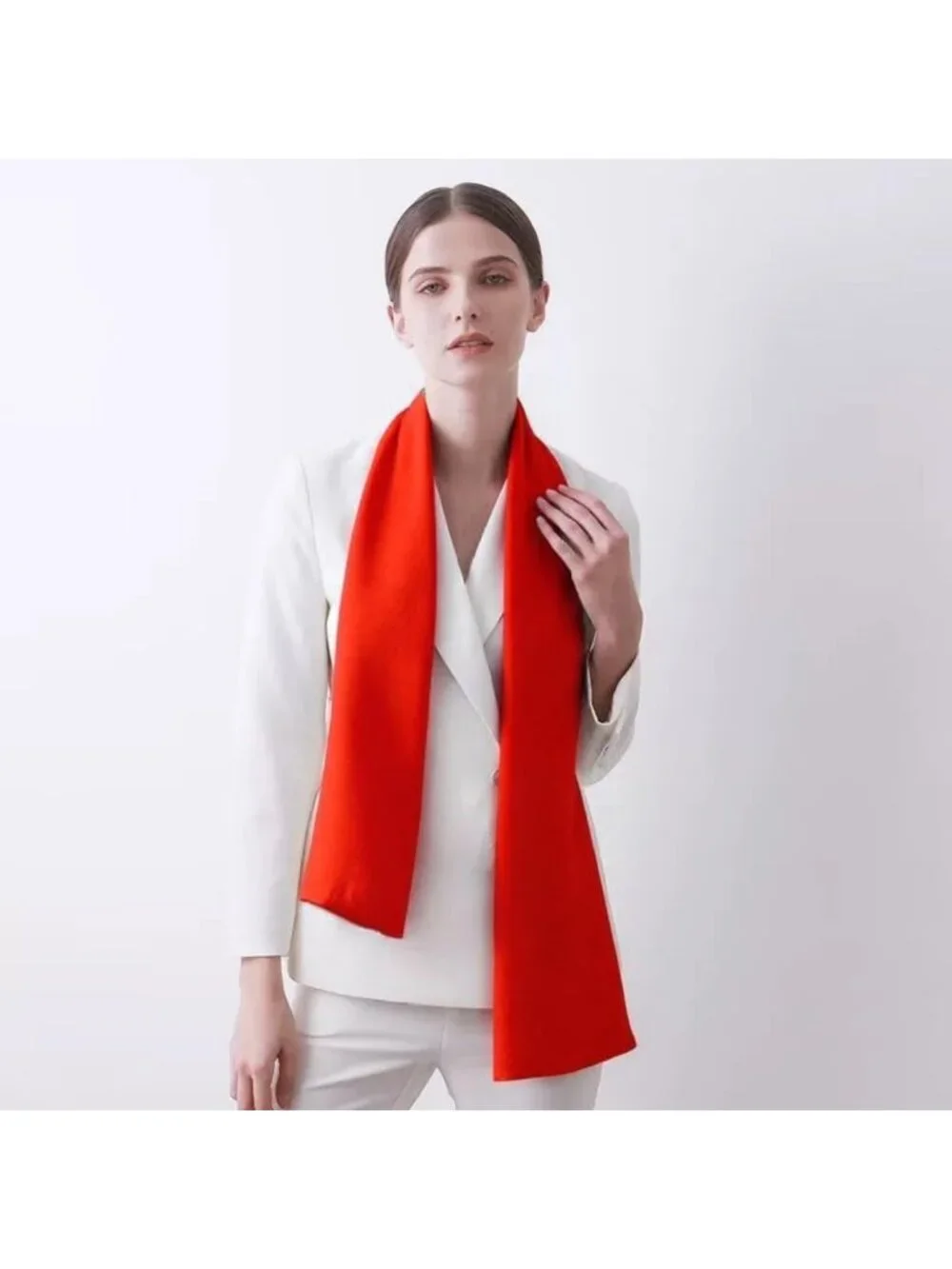 Luxurious 100% Silk Scarf for Women - Versatile 59” Shawl, Headscarf & Hair Wrap